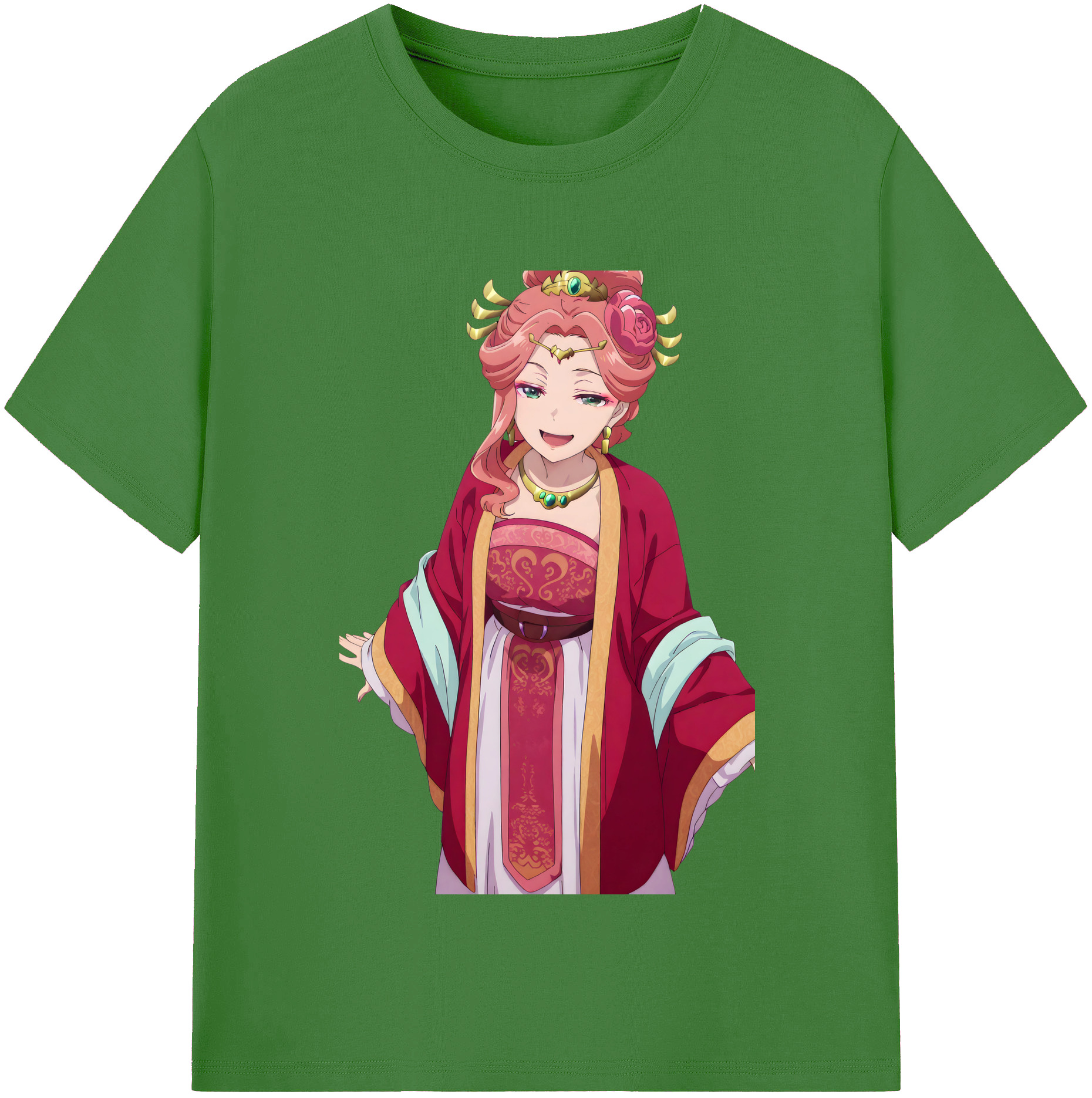 （画像用） 薬屋のひとりごと The Apothecary Diaries レディースカジュアルプリントTシャツ（綿100％）